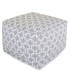 Фото #35 товара Links Ottoman Square Pouf with Removable Cover 27" x 17"