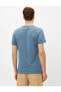 Erkek Mavi T-shirt