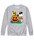 ფოტო #1 პროდუქტის Men's Peanuts Joe Cool Fleece T-shirt