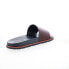 Фото #16 товара Robert Graham Adrift RG5630F Mens Brown Leather Slip On Slides Sandals Shoes 12