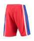 ფოტო #4 პროდუქტის Men's Red Philadelphia 76Ers Hardwood Classics 75th Anniversary Swingman Shorts