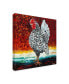 Carolee Vitaletti Fancy Chicken II Canvas Art - 27" x 33"