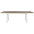 Dining Table Home ESPRIT White Aluminium polystyrene 230 x 90 x 77 cm