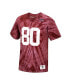 ფოტო #3 პროდუქტის Men's Jerry Rice Scarlet San Francisco 49Ers Tie-Dye Super Bowl Xxiii Retired Player Name and Number T-shirt