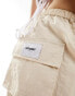 Фото #2 товара Sixth June parachute pants in beige