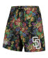 Фото #3 товара Men's Black San Diego Padres Floral Shorts