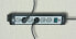 Brennenstuhl 1951580100 - 3 m - 8 AC outlet(s) - Plastic - Black - Gray - 490 mm - Black