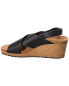 Фото #2 товара Papillio By Birkenstock Samira Narrow Leather Wedge Sandal Women's Black 38