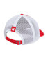 ფოტო #2 პროდუქტის Men's Scarlet Nebraska Huskers Mascot Block Letter Slouch Trucker Adjustable Hat