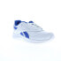 Фото #2 товара Reebok Walk Ultra 7 DMX Max Mens White Leather Lifestyle Sneakers Shoes