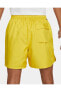 M Nk Club Wvn Lnd Flow Short Pool Shorts Erkek Sarı Günlük Stil ve Havuz Şortu