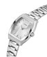 Men's Analog Silver-Tone 100% Steel Watch 42mm