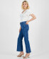 ფოტო #6 პროდუქტის Petite High-Rise Flare Jeans, Created for Macy's