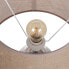 Настольная лампа Бежевый Серебристый Холст Керамика 60 W 220 V 240 V 220-240 V 30 x 30 x 48 cm