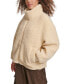 Women's Sherpa Stand Collar Zip Up Jacket