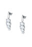 Фото #1 товара Elegant earrings with clear cubic zirconia Colori SAVY12