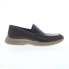 Фото #1 товара Rockport Patterson Moc Toe Slip On CJ1988 Mens Brown Loafers Casual Shoes