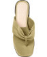 ფოტო #4 პროდუქტის Women's Francine Block Heel Thong Sandals