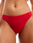 Фото #2 товара Tommy Hilfiger Brazilian Bikini Bottoms in Red