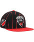 Фото #2 товара Men's Black D.C. United Team Pin Snapback Hat