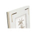 Photo frame Home ESPRIT White Golden Brass Marble Natural Shabby Chic 20 x 2 x 25 cm
