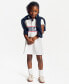 Фото #1 товара Toddler & Little Girls Team USA Stretch Mesh Polo Dress