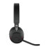 Jabra Evolve2 65 USB-A Black UC Stereo - Wireless - Office/Call center - 20 - 20000 Hz - 176.4 g - Headset - Black