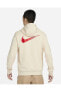 Фото #2 товара Толстовка мужская Nike Sportswear Hoodie Beige fj3990-126