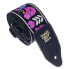 Фото #6 товара Ernie Ball E-Guitar Strap Purple Bird