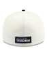 Фото #5 товара Men's Cream, Black Los Angeles Rams 2022 Inspire Change 59Fifty Low Profile Fitted Hat