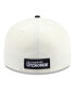 ფოტო #5 პროდუქტის Men's Cream, Black Los Angeles Rams 2022 Inspire Change 59Fifty Low Profile Fitted Hat