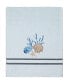 Blue Lagoon Ombre Seashells Hand Towel, 16" x 30"