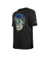 Фото #2 товара Men's and Women's Black Dallas Mavericks Sugar Skull T-Shirt