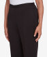 ფოტო #5 პროდუქტის Runway Ready Women's Comfort Waist Medium Length Pant