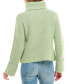 Juniors' Ribbed Turtleneck Sweater