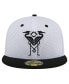 Фото #3 товара Men's White Inter Miami CF Throwback Mesh 59FIFTY Fitted Hat
