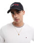 Tommy Jeans outdoors logo cap in black