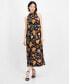 ფოტო #1 პროდუქტის Women's Floral-Print Maxi Dress