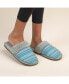 Фото #2 товара Women's Mule Slipper Artisan Woven Indoor / Outdoor House Shoes