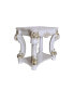 Фото #1 товара Vendome Side Table, Antique Pearl Finish