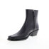 Фото #4 товара Diesel D-Santiago Boot Y02931-PR030-T8013 Mens Black Casual Dress Boots