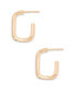 ფოტო #2 პროდუქტის Naomi "14k Gold" Vermeil Hoops