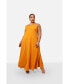 Фото #1 товара Plus Size Iman Maxi Slip Dress