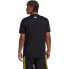 ADIDAS Aeroready Workout Silicone Print Linear Logo short sleeve T-shirt