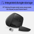 Фото #4 товара HP 920 Ergonomic Vertical Mouse - Right-hand - Vertical design - Bluetooth + USB Type-A - 4000 DPI - Black