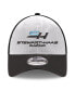 Фото #2 товара Men's Black Stewart-Haas Racing 9FORTY A-Frame Foam Trucker Adjustable Hat