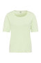 ფოტო #1 პროდუქტის Women's 100% Cotton Short Sleeve Solid Round Neck T-Shirt