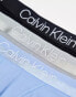 Фото #4 товара Calvin Klein modern structure cotton trunks 3 pack in multi