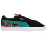 Фото #1 товара Puma X Poison Ivy Floral Lace Up Womens Black Sneakers Casual Shoes 387188-01