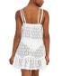 Фото #2 товара Women's Lace Drop-Waist Cover-Up, Created for Macy's